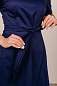 Платье медицинское женское 2-04-04-1 / ADVA Темно-синий